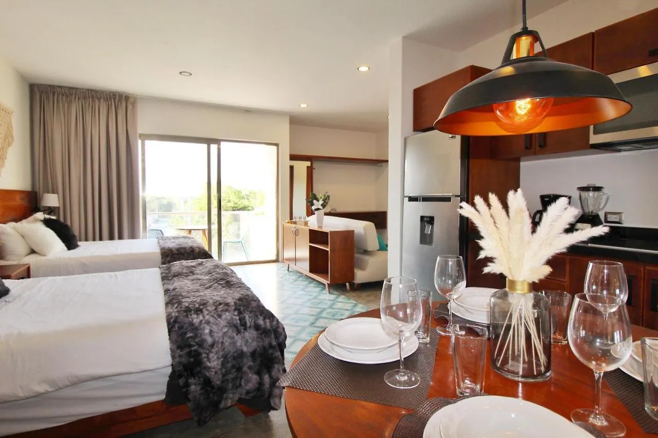 Family Suites - Rooftop Pool - Bbq Area Tulum Apartamento